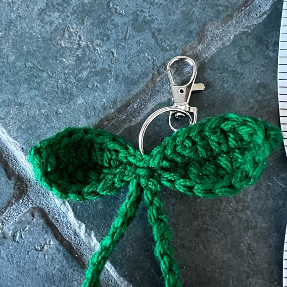 Hand Crocheted Cherries Keychain! - Picture 6 of 15